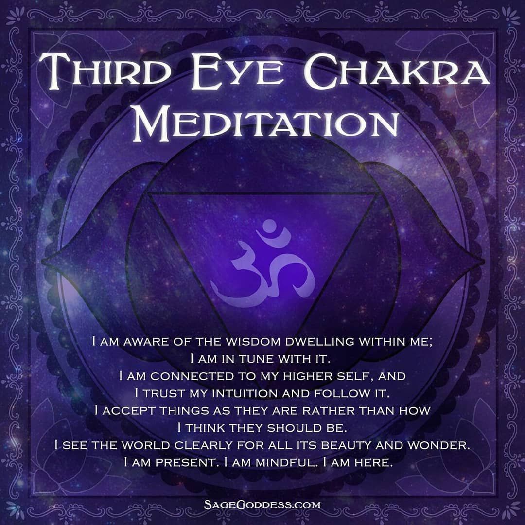 Third Eye Chakra Affirmations